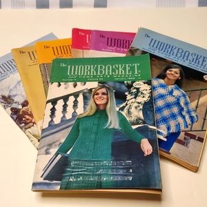 The Workbasket Magazine lot of 7 from 1969